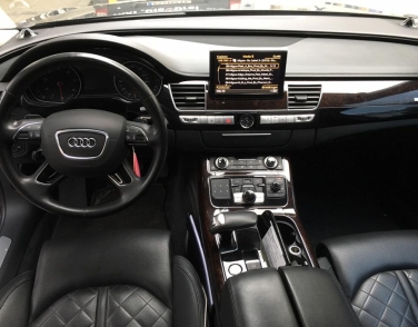 Innenraum der Audi Limousine